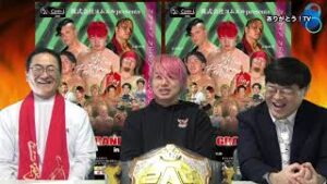 3.20　GRANDSLAM  in 後楽園ホール大会スペシャル ２AW無差別級選手権　第9代王者　仁木琢郎選手の登場！ ご意見番：柴田惣一さん